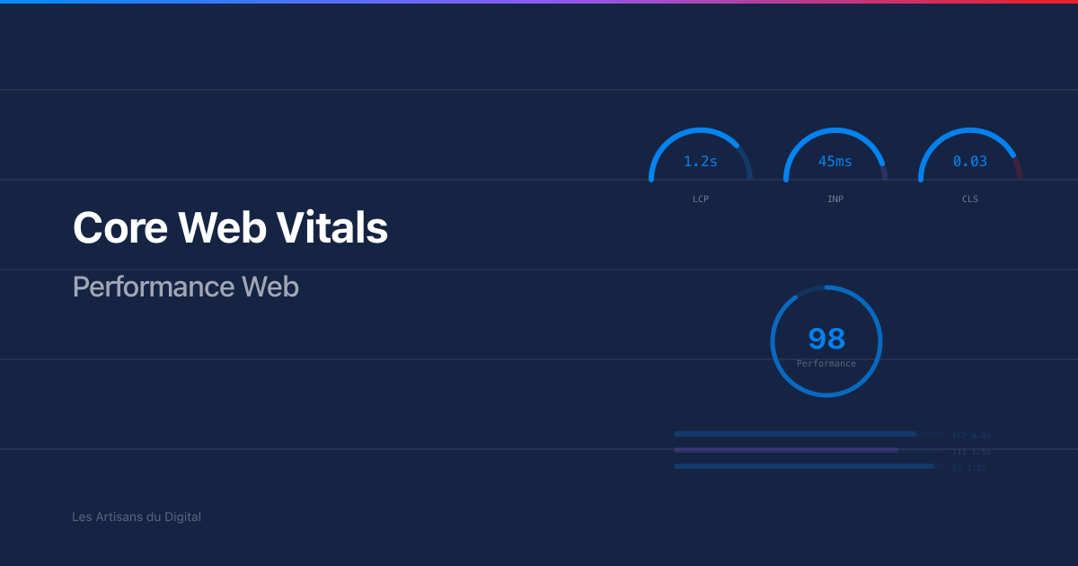 Core Web Vitals e-commerce : chaque milliseconde compte