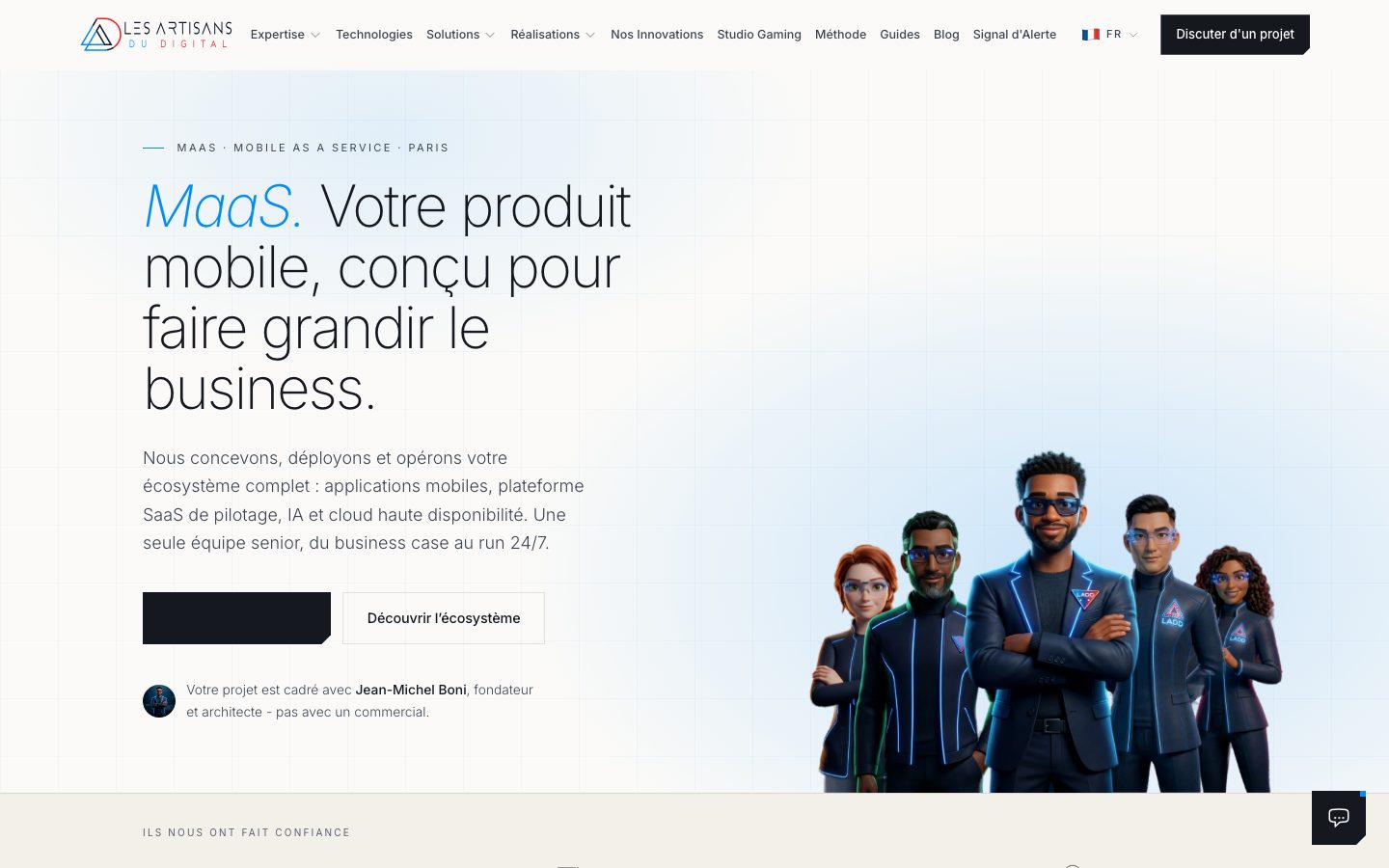Capture Les Artisans Du Digital